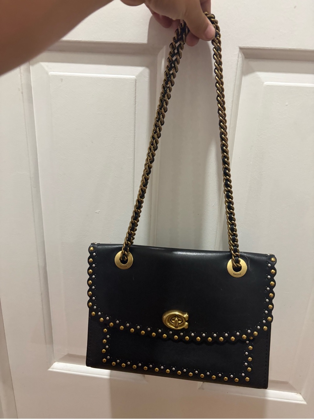 couch parker black bag
